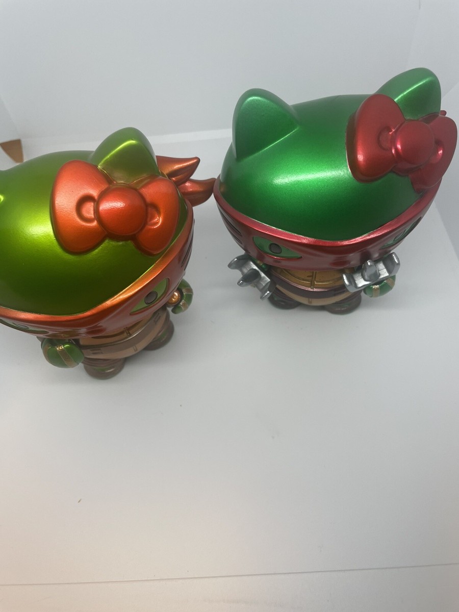 TURTLES キティ フィギュア Hello Kitty x Teenage Mutant Ninja Turtles Collaboration