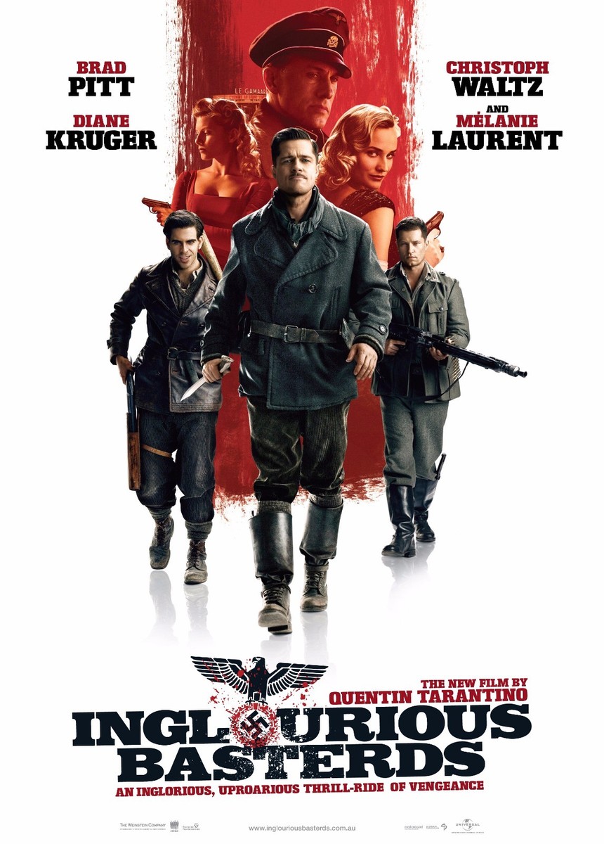 Inglourious Basterds 2009 Movie Poster A0-A1-A2-A3-A4-A5-A6