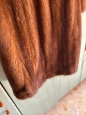 pelliccia visone marrone machio