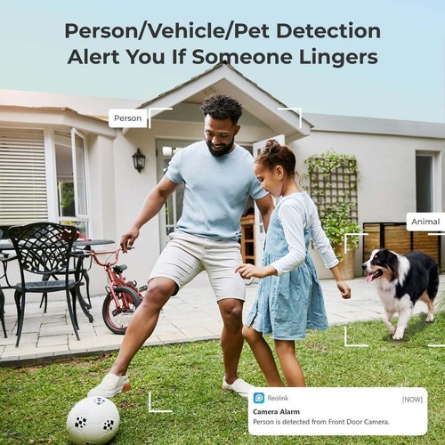 Reolink 8MP PTZ PoE Security Camera System Auto Track Person Vehicle Alert 823A - Picture 2 of 27