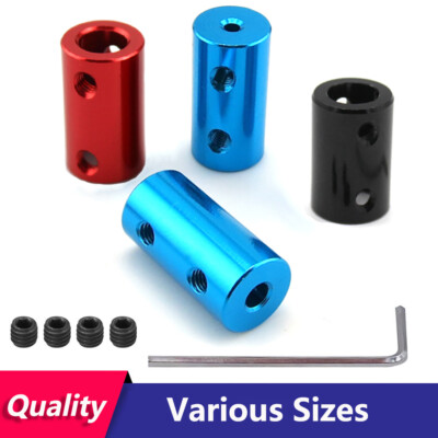 Aluminum Rigid Shaft Coupling Coupler Motor Connector for RC Model 3D Printer