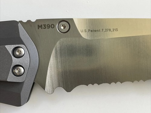 Benchmade 761S Ti Monolock Folding Knife M390 Steel Titanium USA 2015 - Picture 8 of 16