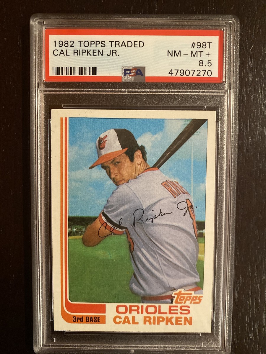 トレカ1992 1982 Topps Traded #98T Cal Ripken Jr Rookie Card PSA 8.5 | eBay