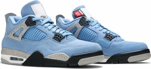 Nike Air Jordan 4 Retro University Blue Black CT8527-400 Men's Size 8.5  Authenti | eBay
