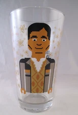 Big Bang Theory's Raj Pint Glass Pixel Art 2013 ICUP Inc. NOS