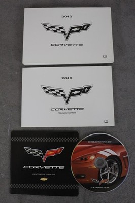 Chevrolet CORVETTE ''C6'' Betriebsanleitung ''2012'' Owner`s Manual ''Without entries