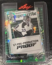 2024 Leaf Metal Signature Series Manon Rheaume Pre-Production Proof #d 1/1