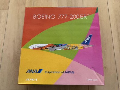 ANA Boeing 777-200ER JA741A 1/200 #1e740f | eBay