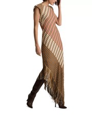 St. John Desert Mosaic Dress MSRP 1495