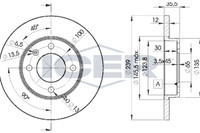 Fremax Bremsscheiben FüR Audi 50 80 B1 Stufenheck Limo B2 Coupe VW Caddy 72-96