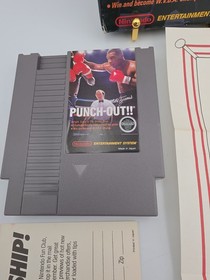 OEM Mike Tyson&rsquo;s Punch-Out NES CIB Complete w/ Letter Tested