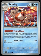 Seaking 021/131 Uncommon Prismatic Evolutions Pokemon Lightly Played