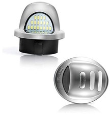 2PCS LED License Plate Lights Assembly for Ford F150 F250 F350 F450 Chrome Red