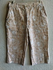 basic AUDITION Womens Capri Pants Size 6 100%...