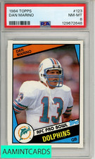 1984 TOPPS DAN MARINO #123 PSA 8 NM-MT  RC