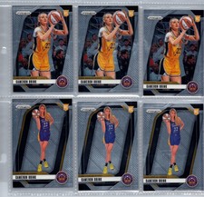 WNBA Prizm Trading Card Lot 6 Cameron Brink Base & Variations Rookie LA Sparks