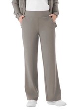 WOMENS MEMBER'S MARK TAUPE TRAVEL WIDE LEG PANT - NWT - Sz. L