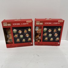 Nintendo Super Mario Bros String Lights, Battery Operated, New In Box, Paladone