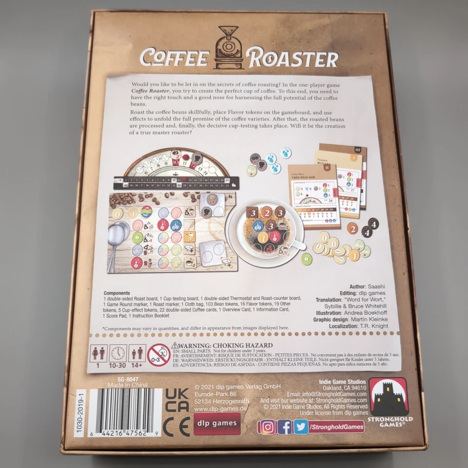 Coffee Roaster Solo Player Board Game VG+ - Image 2 of 4