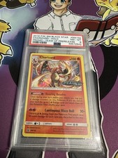 Pokemon Stella Nera 2019 Promo Charizard Holo Team Up Prerelease Sm158 PSA 8