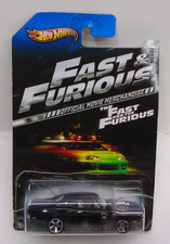 2012 Hot Wheels Fast & Furious '70 Dodge Charger  R/T 1:64 1/8 Movie Merchandise