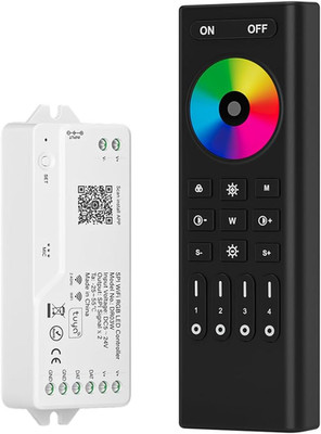 2.4G Wifi SPI RGB Controller DR03W & RC03RF RF Remote Kit Tuya App/Smart Life/Go