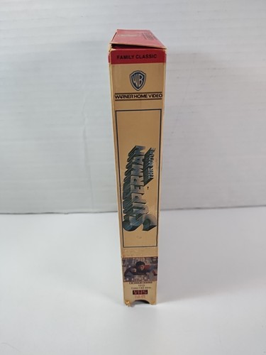 Superman: The Movie VHS 1986 Edition Vintage Video - Ships FAST!!! - Picture 6 of 9