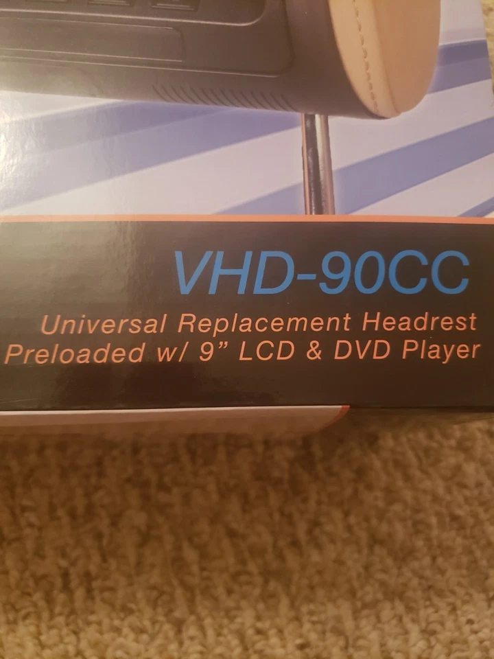 Soundstream VHD-90CC 9 inch LCD & DVD player universal kit - Image 2 of 4