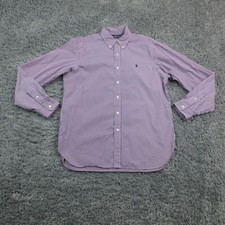 Ralph Lauren Shirt Mens Large 16 Stripe Button Down Dress Long Sleeve