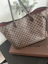 Louis Vuitton Damen Neverfull GM Damier Ebene Original Gebraucht