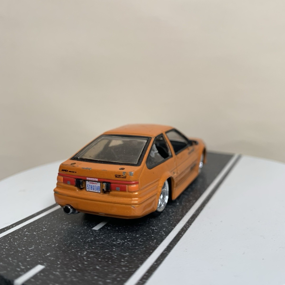 Jada Toys Import Racer Toyota Corolla AE86 Trueno Hatch Orange 1