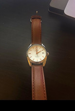 OMEGA Seamaster Co-Axial Auto Chronometer Date 150m 38mm Brown Leather
