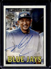 2025 Topps Archives Munenori Kawasaki Fan Favorites Autograph 67FFA-MK Blue Jays