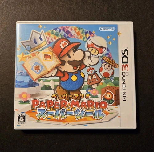 Paper Mario Super Seal *Nintendo 3DS* *Nintendo* *Japanese* *US Seller*