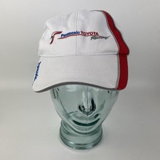Panasonic Toyota Racing Hat Cap Bridgestone DENSO White Red Adjustable Mens