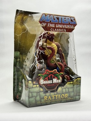 Masters Of The Universe Classics 30th Anniversary 2012 Rattlor New MIB snake toy