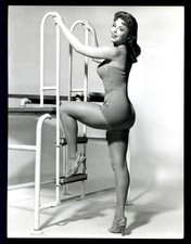 Vintage SEXY ACTRESS JAN CHENEY Studio Photo 1950s Super Rare