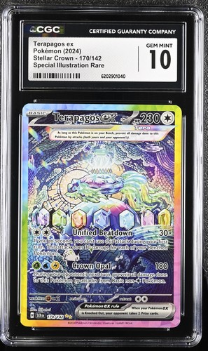 Terapagos ex graded CGC 10 for sale on eBay