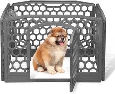 , Recinto per Cani Da Interno, Plastica, Parco, per Cucciolo, Gatti, Animali Dom