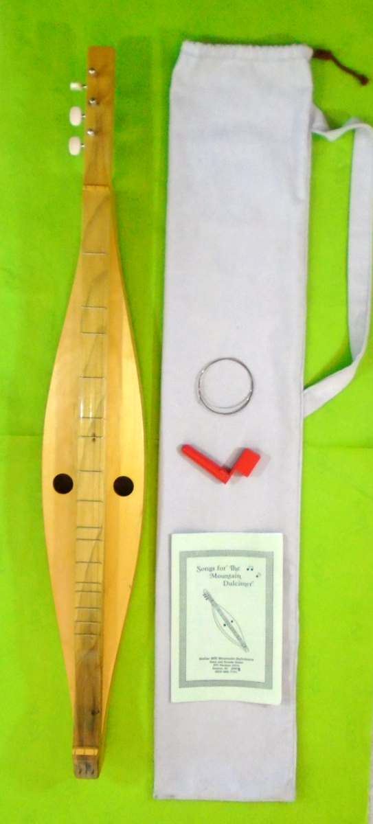 マウンテンダルシマー　mountain dulcimar made in ＵＳＡ 2 Vintage Mountain Appalachian Mountain Dulcimer Music