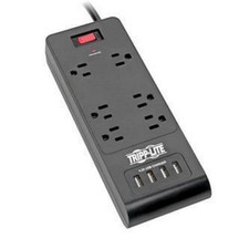 Eaton Tripp Lite 6-outlet Surge Protector TLP664USBB