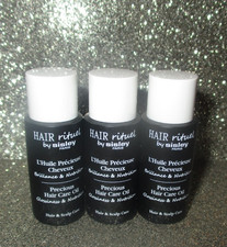 3x SISLEY Hair Rituel Precious Hair Care Oil Brilliance Scalp 0.33 fl.oz. Mini