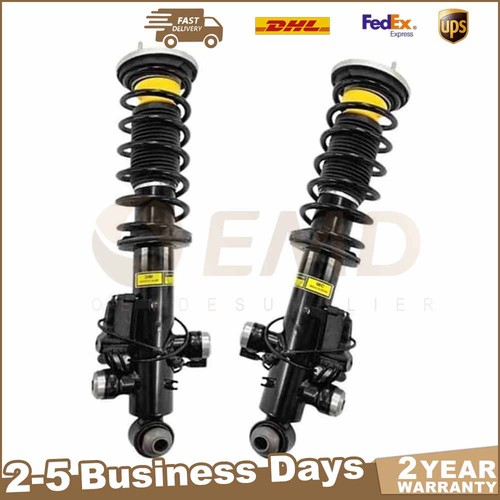 Pair Rear L+R Shock Absorbers w/EDC For BMW F10 & F02 528i 535i 550i 750i 740i