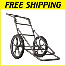 All-Terrain Deer Cart with Rubber Tires - 500 lbs Capacity & Easy Folding Design