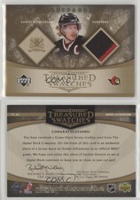 2005 Upper Deck Artifacts Treasured Swatches /275 Daniel Alfredsson #TS-DA HOF
