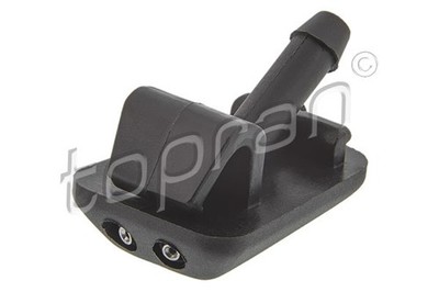 TOPRAN Scheibenwaschdüse Schwarz Motorhaube (104 439) für AUDI 80 B4 100 C4 B3