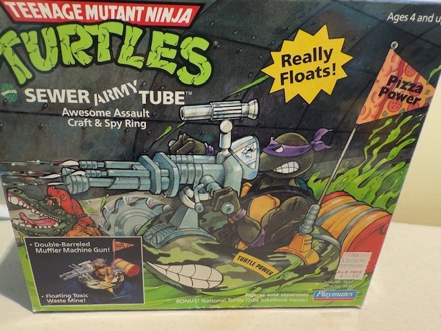 ドナテロ  SEWER ARMYセット タートルズ Sewer Army Tube Float 100 Complete Ninja Turtles TMNT 1989
