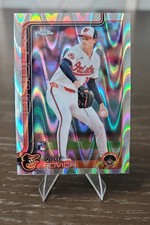 2025 Topps Chrome - Cade Povich #140 RayWave Refractor (RC)