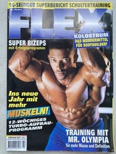 Flex,Februar 2001,Cutler,Rühl,Sportrevue,Muscle&Fitness,Zeitschrift,Sport,Gym