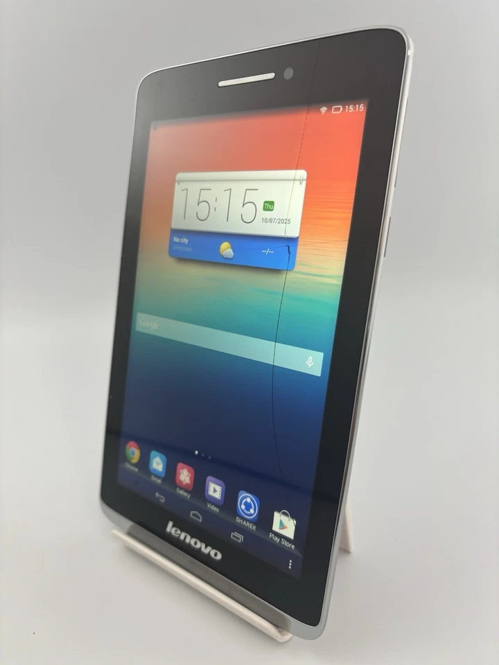 Lenovo S5000 Silver Wi-Fi 7.0 16GB 1GB Ram 5MP Android Tablet Cracked - Image 4 of 4